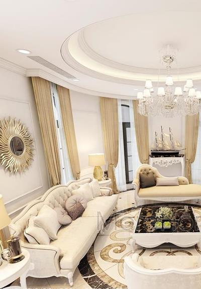  Trang trí nhà với sofa tân cổ điển
